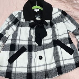 Plaid vintage coat